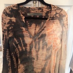 BEAUTIFUL Raquel Allegra Dreamy Tie Dye top